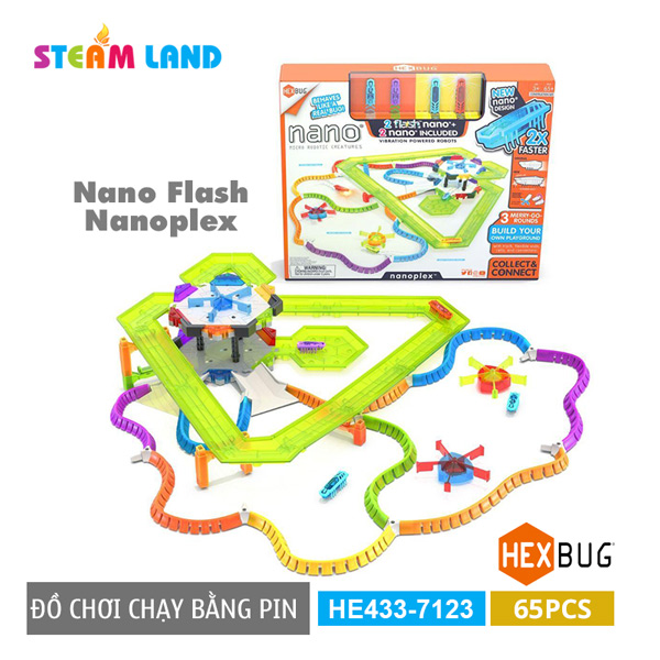 Bộ đồ chơi Nano Flash Nanoplex - HEXBUG 433 -7123