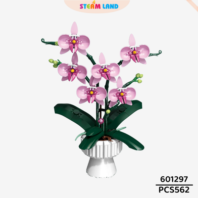 Bộ lắp ráp hoa lan SEMBO BLOCK-601297
