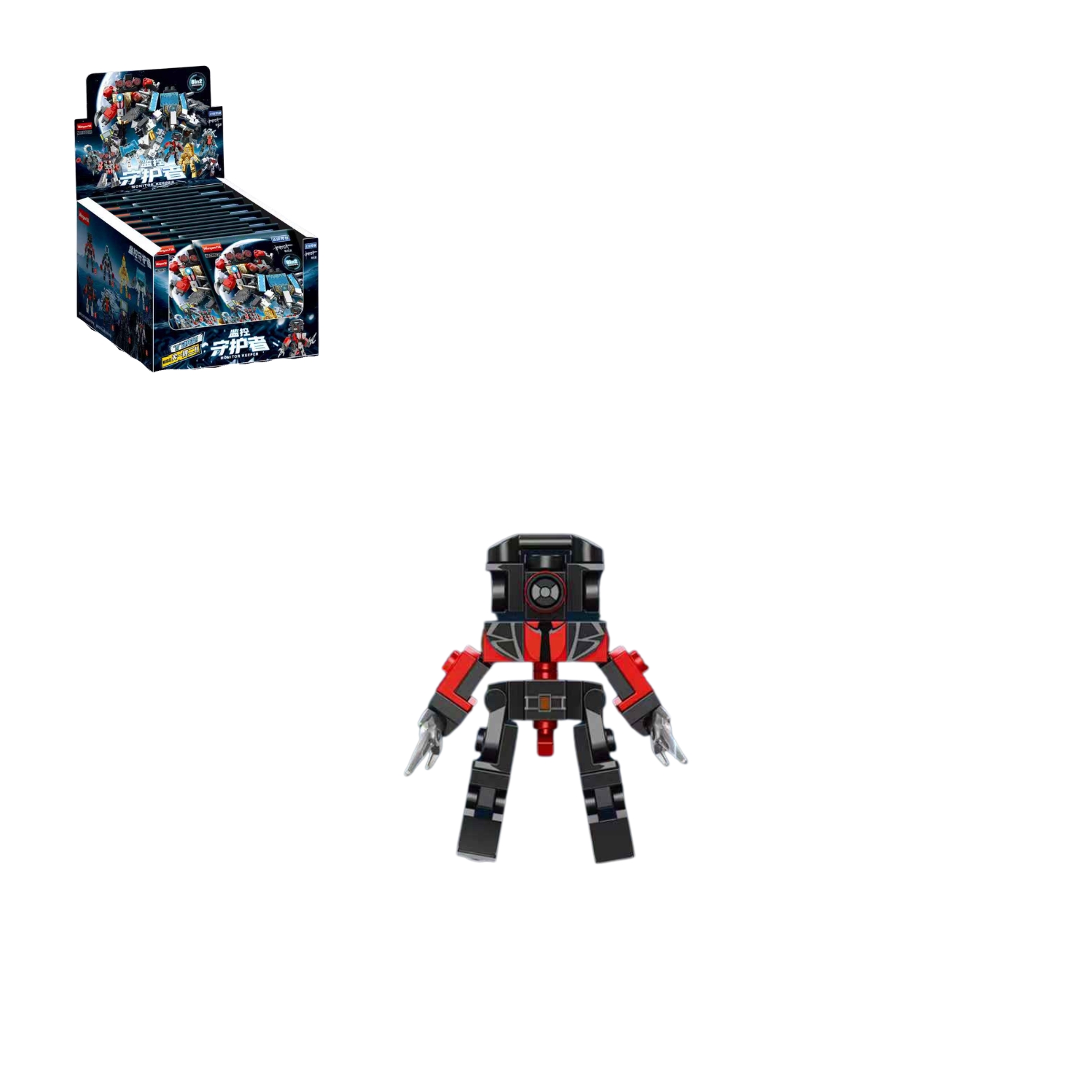 Bộ lắp ráp Mini Figure Monitor Keeper WANGAO-288020