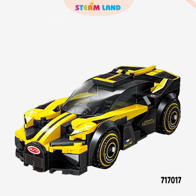 Bộ lắp ráp mô hình xe đua (kèm hộp mica trưng bày) SEMBO- 717017