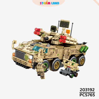 Bộ lắp ráp mô hình xe quân sự SEMBO BLOCK-203192