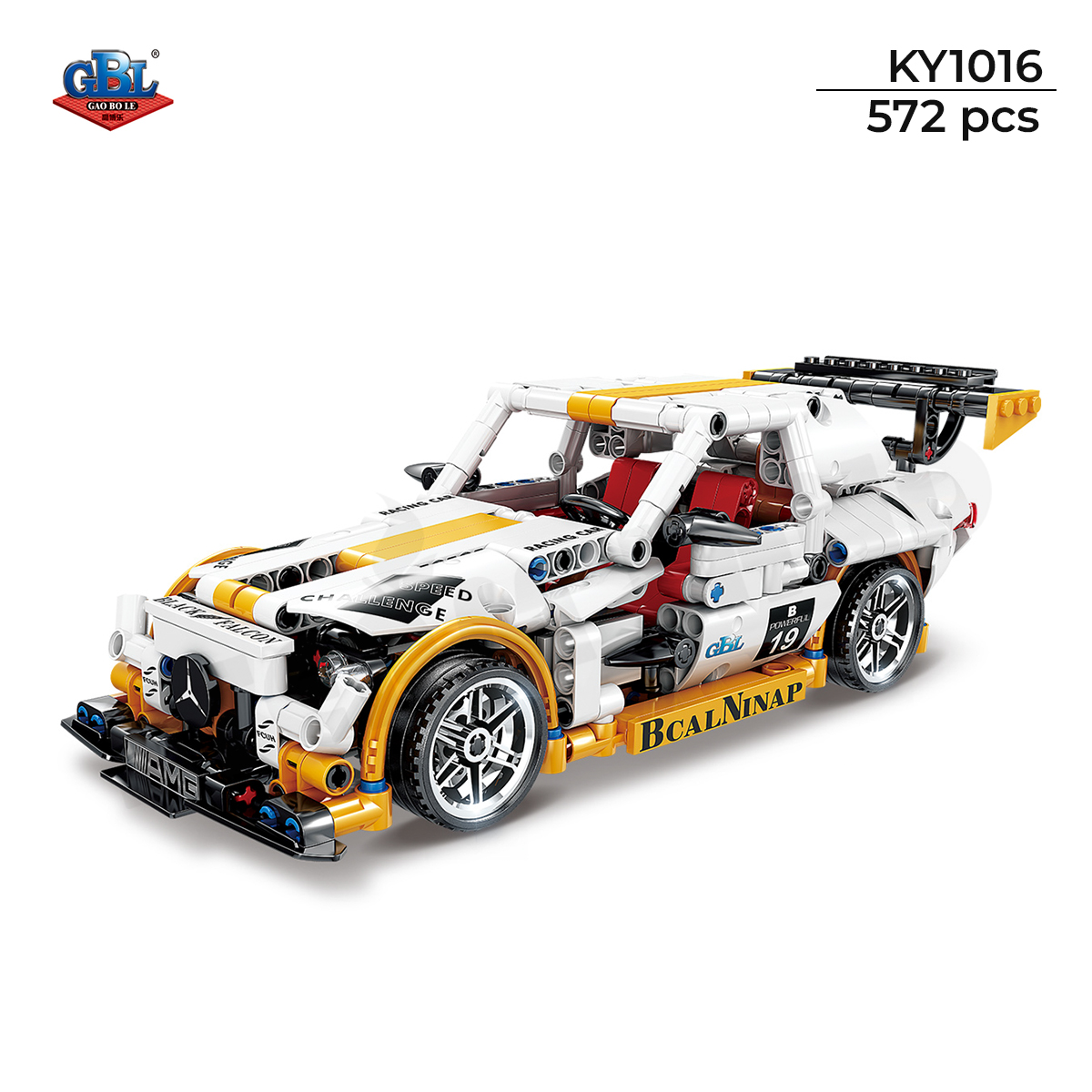 Bộ Lắp Ráp Siêu Xe Thể Thao AMG GT3 - KAZI KY1016