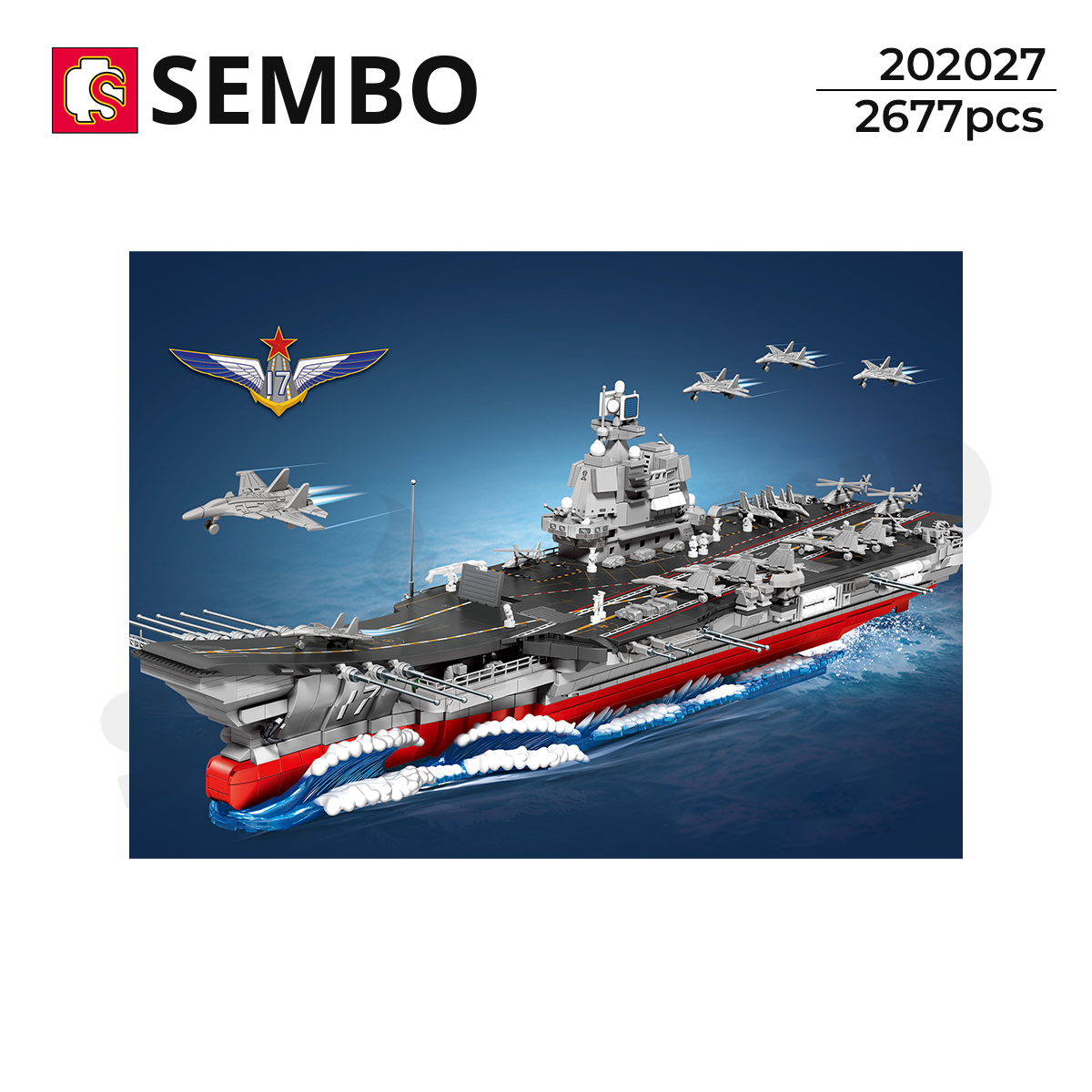 Bộ Lắp Ráp Tàu Sân Bay Sơn Đông – SEMBO 202027