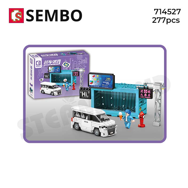Bộ Lắp Ráp Thiên Đường Mua Sắm Hồng Kông - SEMBO 714527