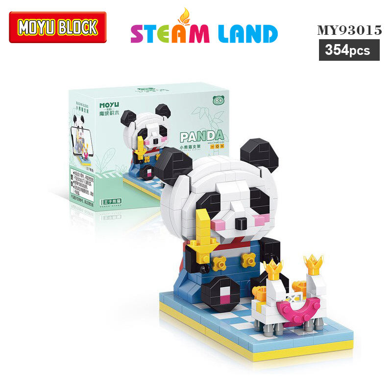 Bộ Lego Hoàng Tử Panda Chung Tình - MOYU 93015