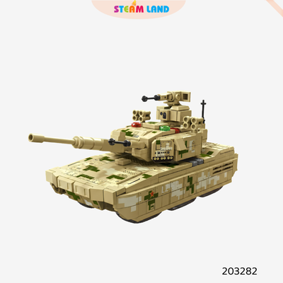 Bộ sưu tập lắp ráp 8 trong 1 xe tăng chiến đấu chủ lực ZT2-100 - SEMBO BLOCK_203282