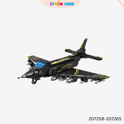 Bộ sưu tập lắp ráp máy bay chiến đấu huyền thoại SEMBO BLOCK_207258_207265