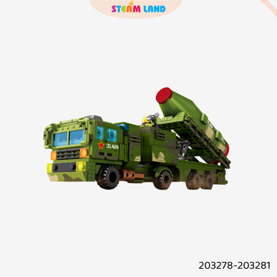 Bộ sưu tập lắp ráp phương tiện quân sự tác chiến - SEMBO BLOCK_203278_203281