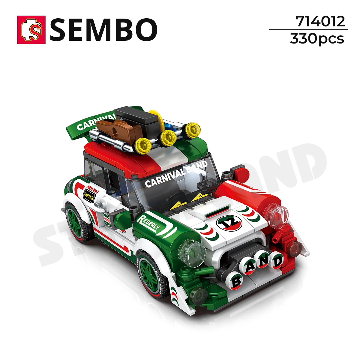 Đồ Chơi Lắp Ráp Siêu Xe Carnival Band – SEMBO 714012