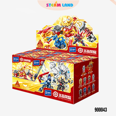 Hộp mù model kit Moshow version 1 (10 thiết kế, 9 nhân vật/ lốc, có mẫu ẩn ngẫu nhiên) -SEMBO BLOCK-900043