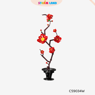Lắp ráp hoa xuân nở rộ CADA_C59034W