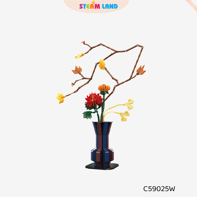 Lắp ráp lọ hoa Sắc Thu CADA_C59025W