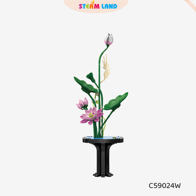 Lắp ráp lọ hoa trang trí (YK17) - CADA-C59024W