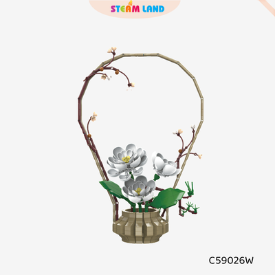 Lắp ráp lọ hoa trang trí (YK17) - CADA-C59026W