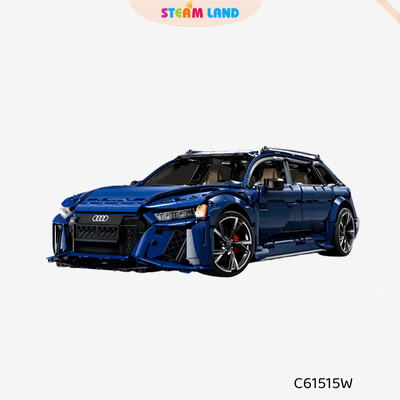 Lắp ráp Mô hình xe Audi RS6 tỷ lệ 1:8 CADA-C61515W