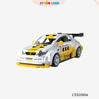 Lắp ráp Mô hình xe đua Opel Astra V8 Coupe tỷ lệ 1:24 CADA_C55036W
