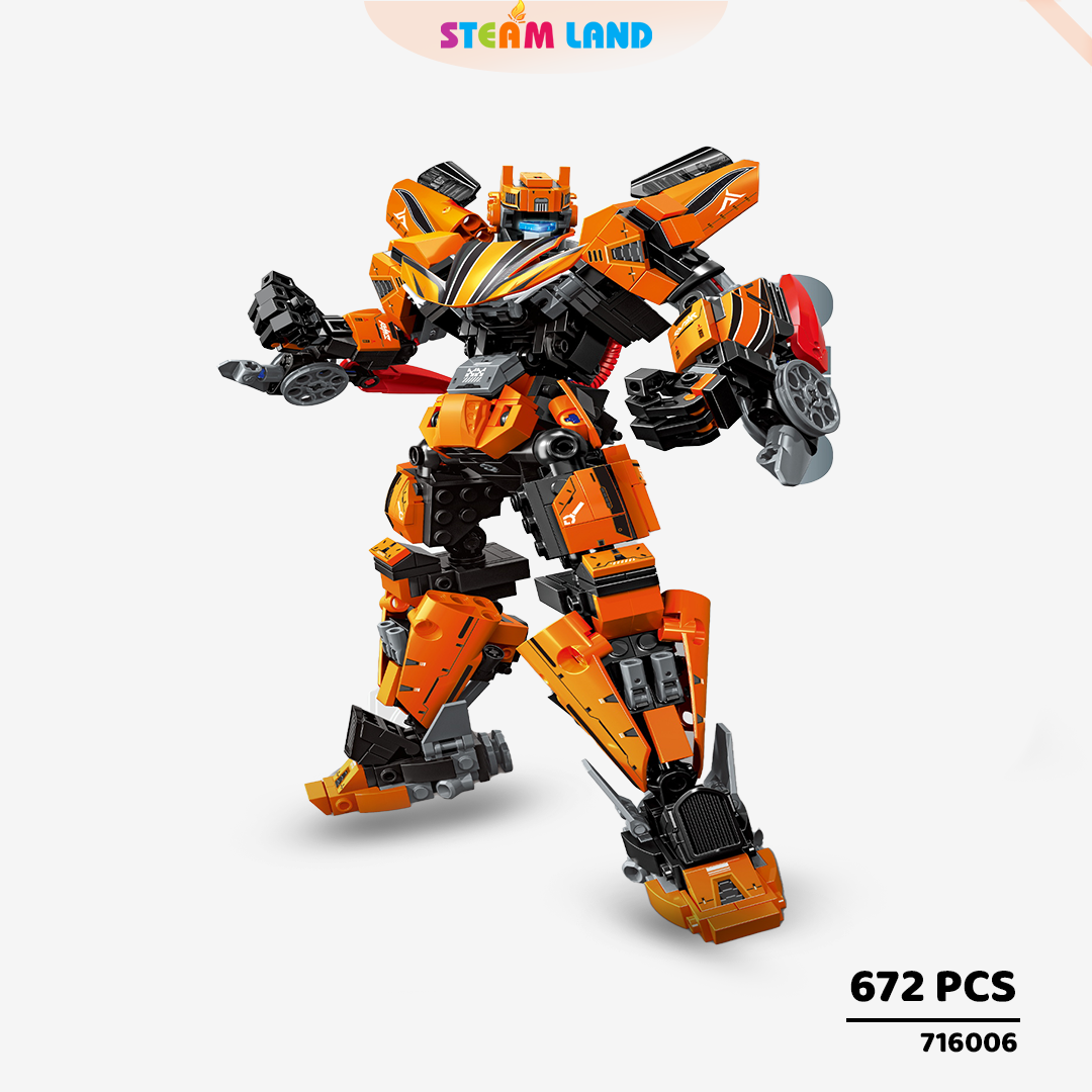 Lắp ráp siêu chiến binh SEMBO-716006