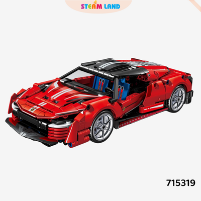Lắp ráp siêu xe tỉ lệ 1:18 SEMBO-715319