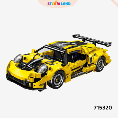 Lắp ráp siêu xe tỉ lệ 1:18 SEMBO-715320