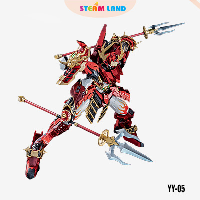 Mô hình võ tướng Sanada Yukimura - Samurai (màu đỏ) DEVIL HUNTER-YY-05