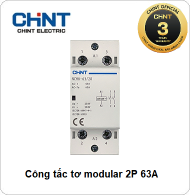 Công tắc tơ NCH8 1P 63A 220VAC