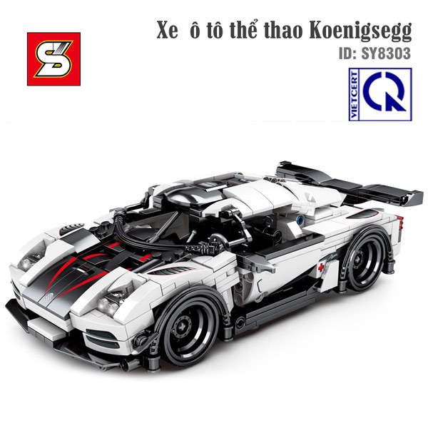Xe ô tô thể thao Koenigsegg -  SY BLOCK 8303