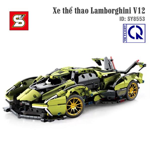 Xe thể thao Lamborghini V12 - SY BLOCK 8553